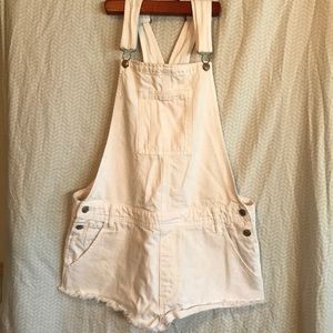 American Eagle overall shorts